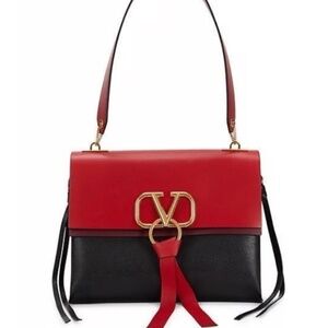 Valentino Garavani VRING medium shoulder bag with Tassle Detail